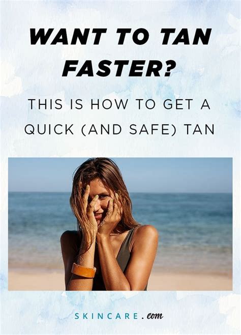 best ways to tan